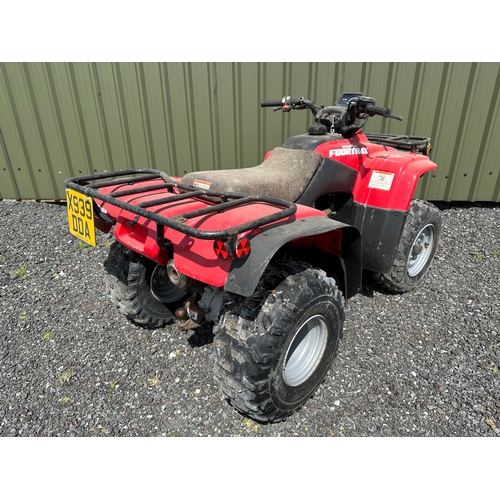 358 - 2000 Honda Fourtrax TRX 11kw 250cc Petrol Quad, Full Road Kit, 517hrs 1478km, Comes with Keys and V5... 