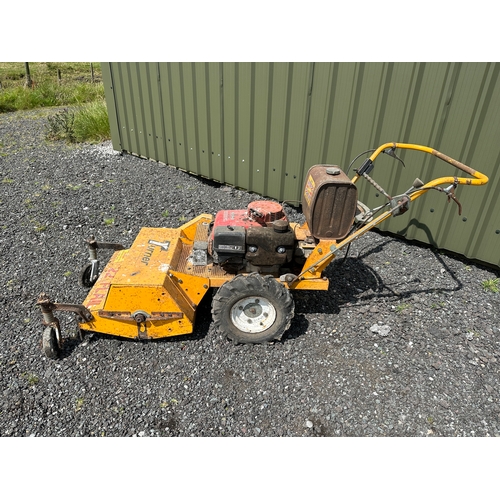 359 - Turner Grass Master 22 Flail Mower with Honda GXV340 Engine - Untested - Please note, although local... 