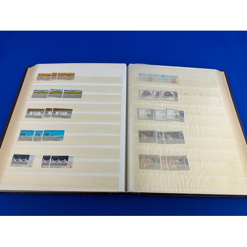 35 - Stamp Stock Book, New Zealand, Tokelau, Nive, Ross Dependencies Etc.