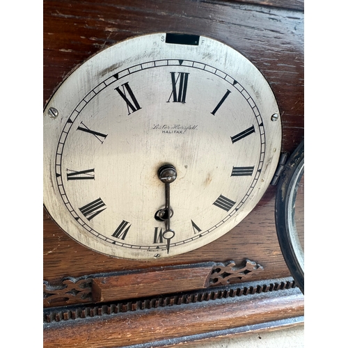 119 - Vintage Lister Horsefall Mantle Clock