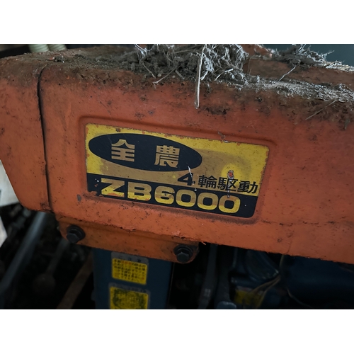 364 - Zen-Noh ZB6000 4x4 Mini Tractor - No response when ignition is turned - altough local, this item is ... 