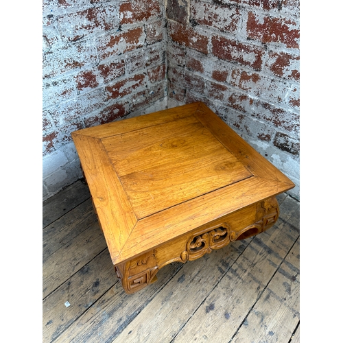 480 - Small Indonesian/Oriental Carved Table