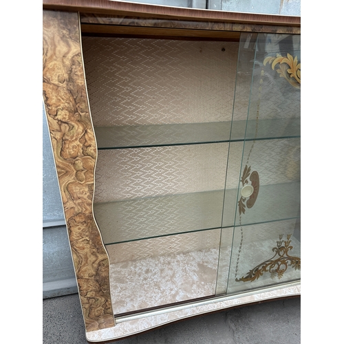 494 - Retro Mid-Century Display Cabinet