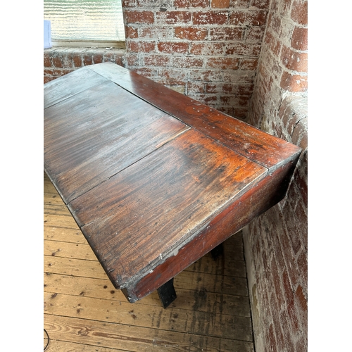 498 - Antique Teachers or Headmasters Writing Slope/Desk