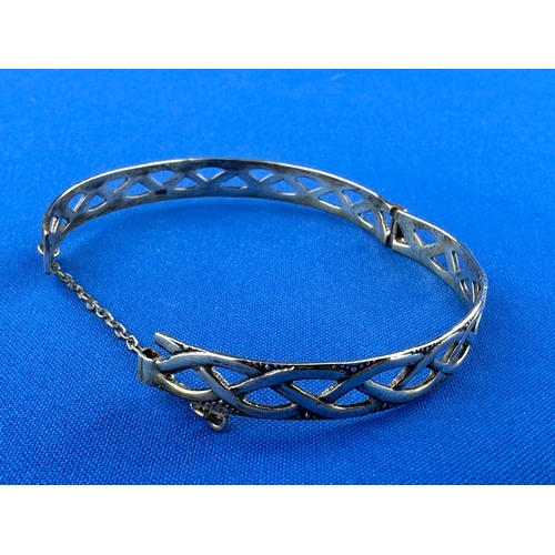 28 - 925 silver Bracelet 12.3g