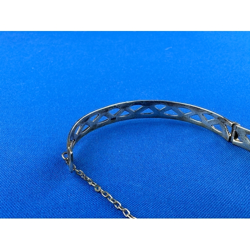 28 - 925 silver Bracelet 12.3g
