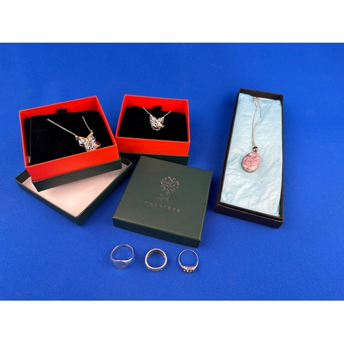 2 - Group Of 925 Silver Jewellery Items