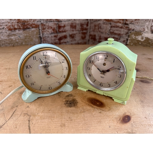 20 - Two Smiths Eelctric Alarm Clocks Untested