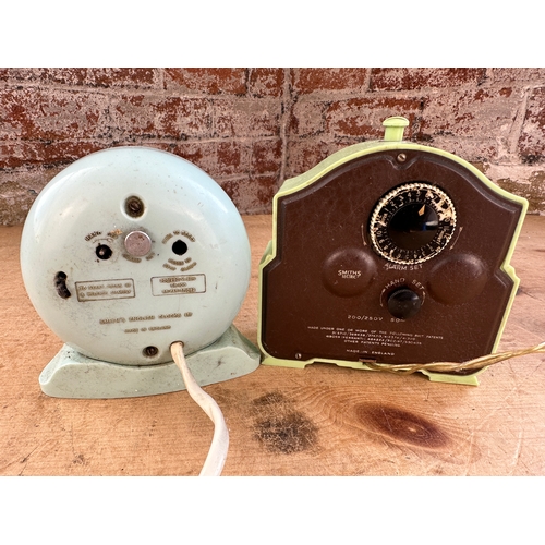 20 - Two Smiths Eelctric Alarm Clocks Untested