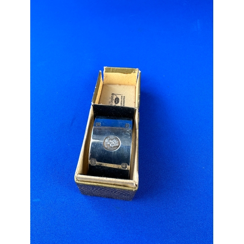 9 - Coronation Hallmarked Silver Napkin ring - 28.8 grams