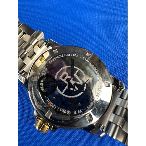 13 - Raymond Weil Geneve Tango Two Tone Swiss Gents Watch - Boxed As New with Tags. Ref. 81601