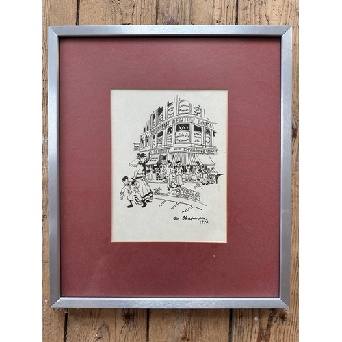 313 - Margaret Chapman Line Drawing