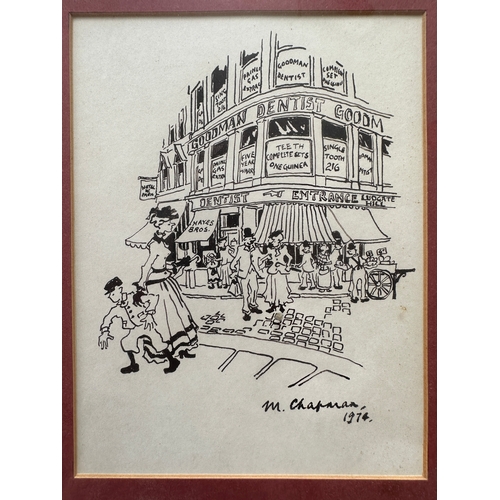 313 - Margaret Chapman Line Drawing