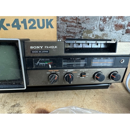 425 - Sony FX-412UK, Portable TV Boombox