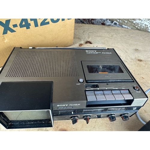 425 - Sony FX-412UK, Portable TV Boombox