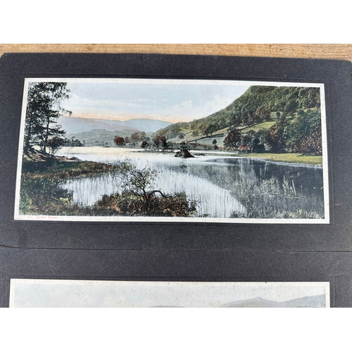 234 - Two Large Abrahams Tintoram Postcards Depicting Rydal Water & Grasmere Vale.