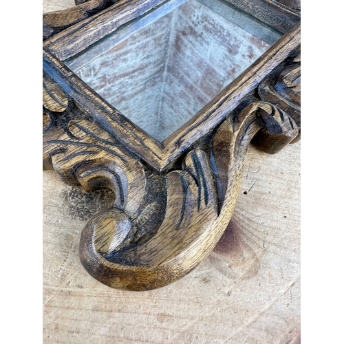 226 - Small Carved Mirror