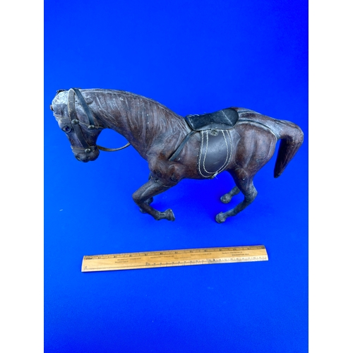 378 - Small Leather Horse