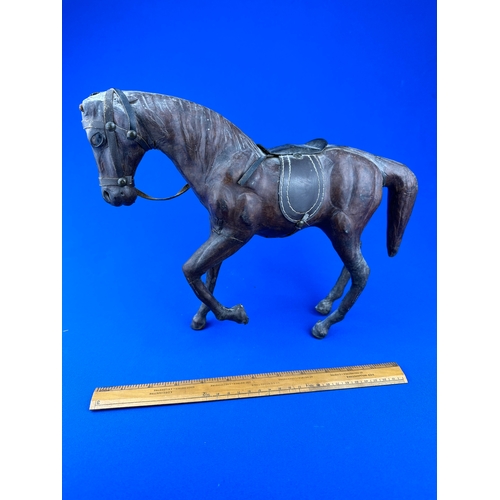 378 - Small Leather Horse