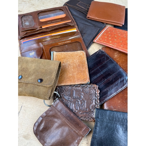 244 - Vintage Leather Wallets & Purses