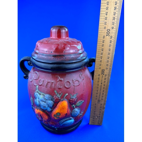 323 - West German Rumtopf Jar