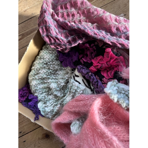 300 - Box of Ladies Scarves