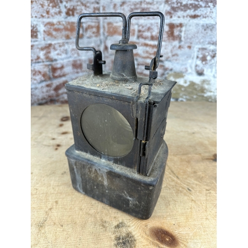 267 - Vintage Railway Petrol Signal Lamp - Railwayana Interest