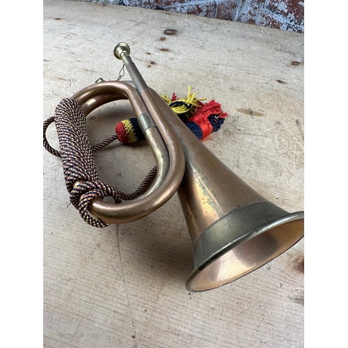 273 - Military Brass & Copper Bugle