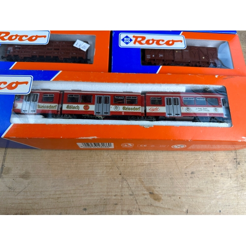 67 - Roco Model Train No. 43186 Reissdorf Kolsh & 7 Boxed Rolling Stock