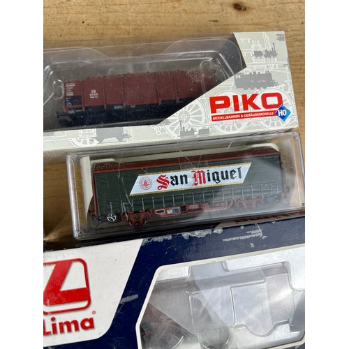 70 - Model Train Rolling Stock by Lima, Piko, Liliput etc.