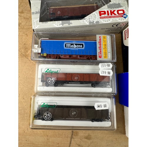 70 - Model Train Rolling Stock by Lima, Piko, Liliput etc.