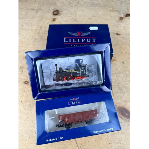 73 - Liliput Model Train - L170113 & Carriage L235012