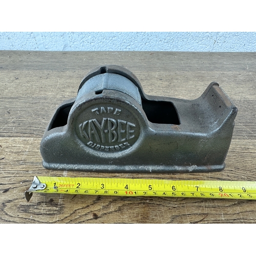 124 - The Kay-Bee Cast Iron Tape Dispenser