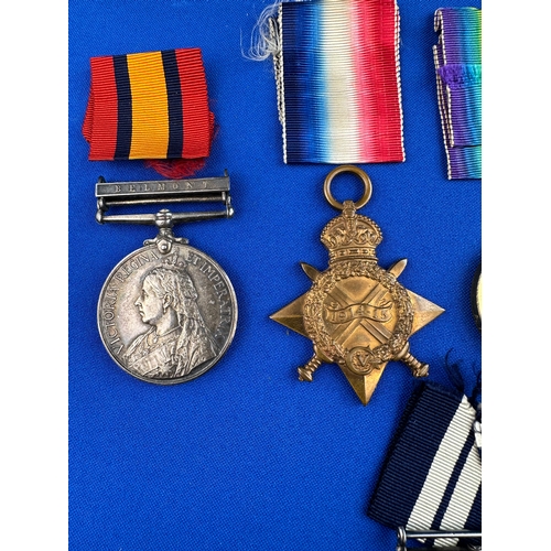 33 - Group Of Medals inc. DSM, Belonging to R.M.L.I. Private C.D.Brace PLY. 7997 to Include: Boer War Med... 