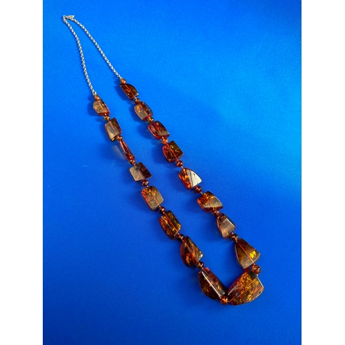 39 - Large Chunky Baltic Amber Necklace