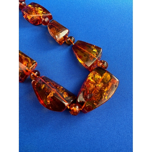 39 - Large Chunky Baltic Amber Necklace