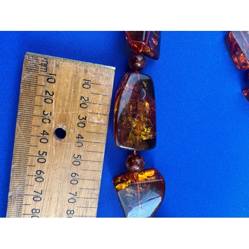 39 - Large Chunky Baltic Amber Necklace