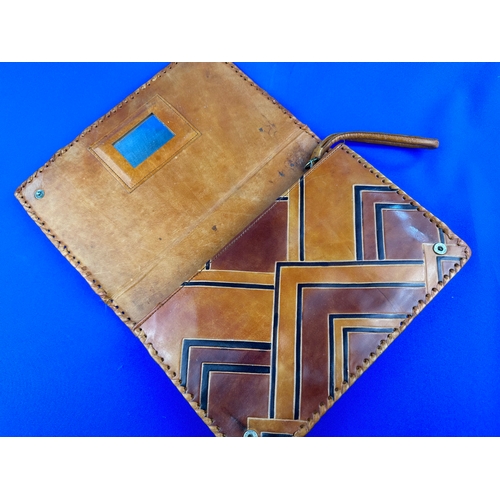 309 - Vintage Dolcis Leather Clutch Bag