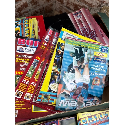 194 - Large Quantity of Burnley Football Programmes