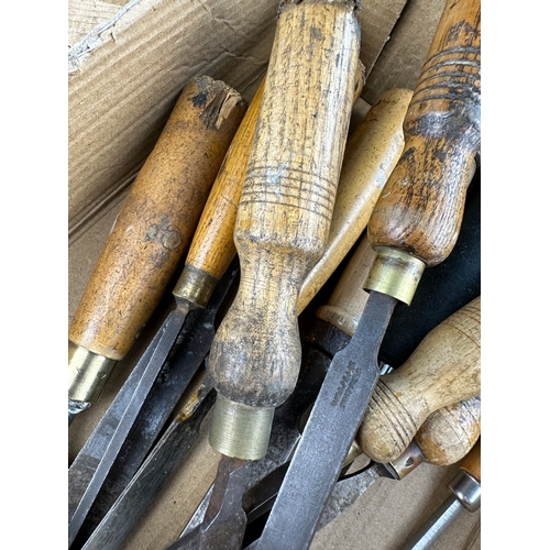184 - Vintage Woodworking Chisels