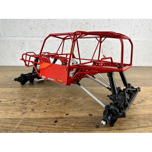 92 - Full Tubular Radio Control Rock Crawler Chassis with Billet Motor Mount and Four Wheel Steer Potenti... 