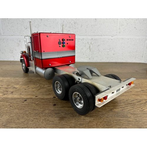 93 - Wedico Full Aluminium Chassis and Body Radio Control Truck Tractor Unit