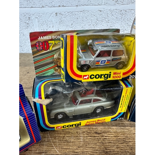 101 - Collection of Corgi James Bond, Min and Other Die Cast Models