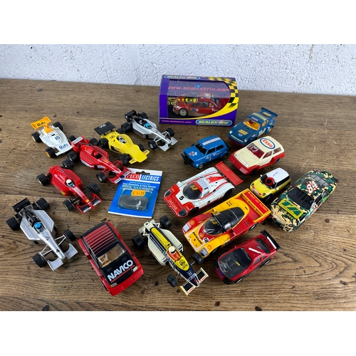 363 - Collection of Hornby Scalextric Cars and Similar