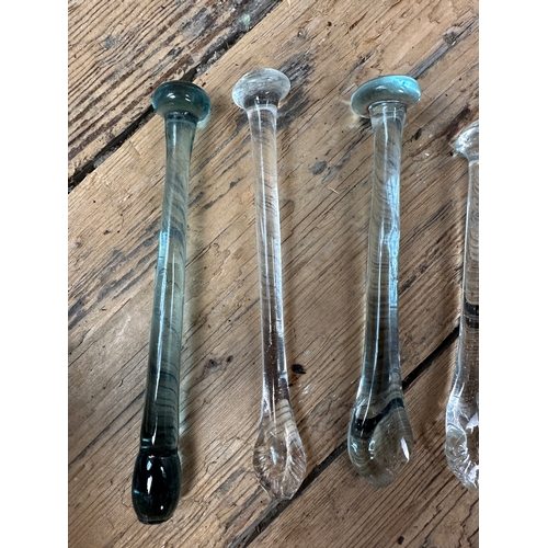 196A - Collection of Antique Glass Sugar Crushers