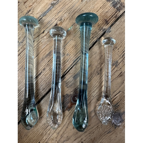 196A - Collection of Antique Glass Sugar Crushers
