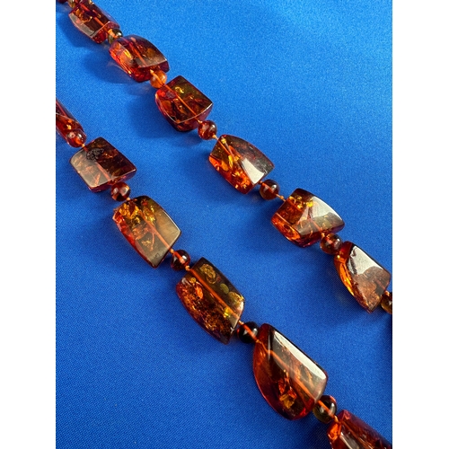 22 - Large Chunky Baltic Amber Necklace