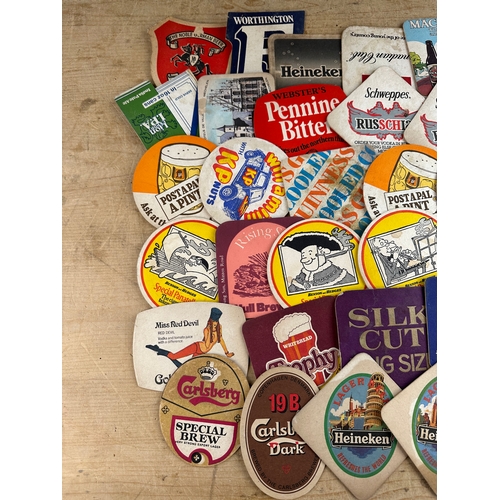 127 - 50 Vintage Beer Mats