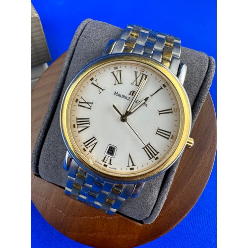 45 - Gents Maurice Lacroix Watch with Box