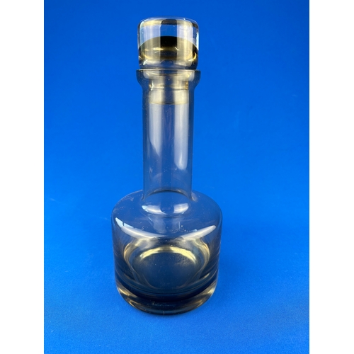 157 - Caithness Smoked Glass Decanter
